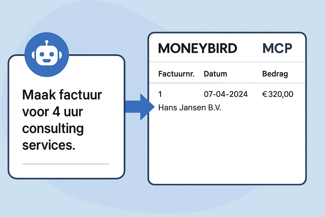 AI does the books with the Moneybird MCP Module